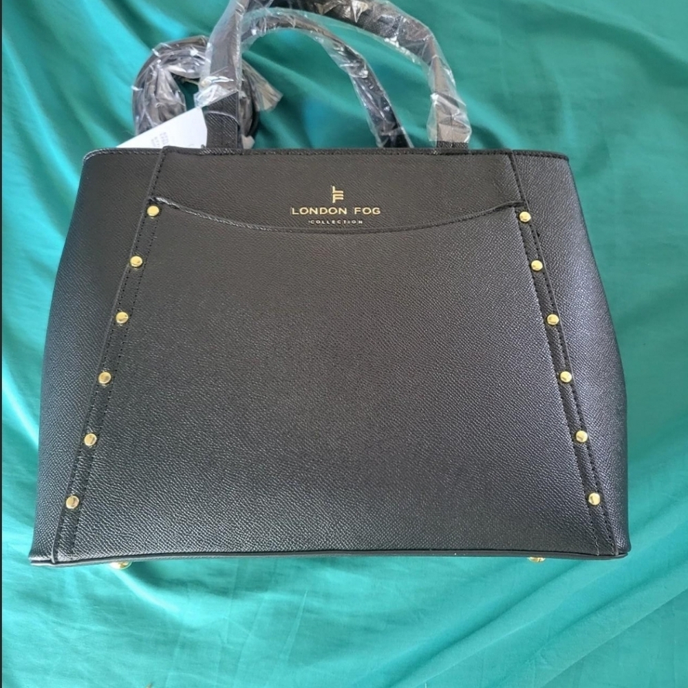 London fog Marcelle studded satchel